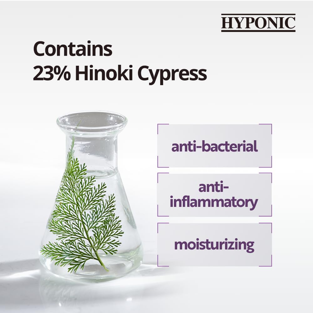 HYPONIC Hypoallergener Hinoki-Zypressen-Feuchtigkeits-Entwirrungsnebel für alle Haustiere, duftend, steigert den Glanz + erweicht 237 ml (zart duftend 237ml)