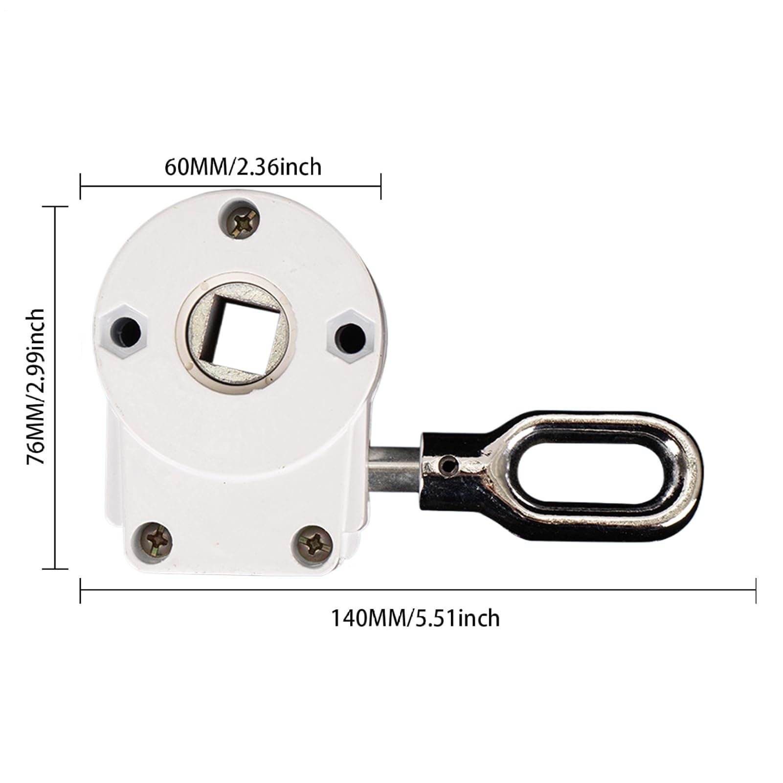 Engranaje de Tornillo sin Fin para toldos, Mecanismo de Repuesto Duradero para toldos, Unidad de Cabeza de Eje basculante Resistente, de Engranajes portátil para persianas, sombrillas
