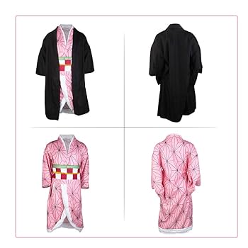 Amazon.co.jp: ARTAND ねずこ コスプレ 子供 140 鬼滅の刃