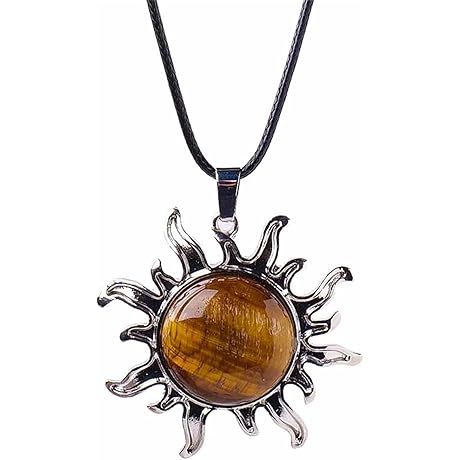 The Healing Sun: Jade Amethyst Crystal Necklace for Strength, Serenity and Tranquility