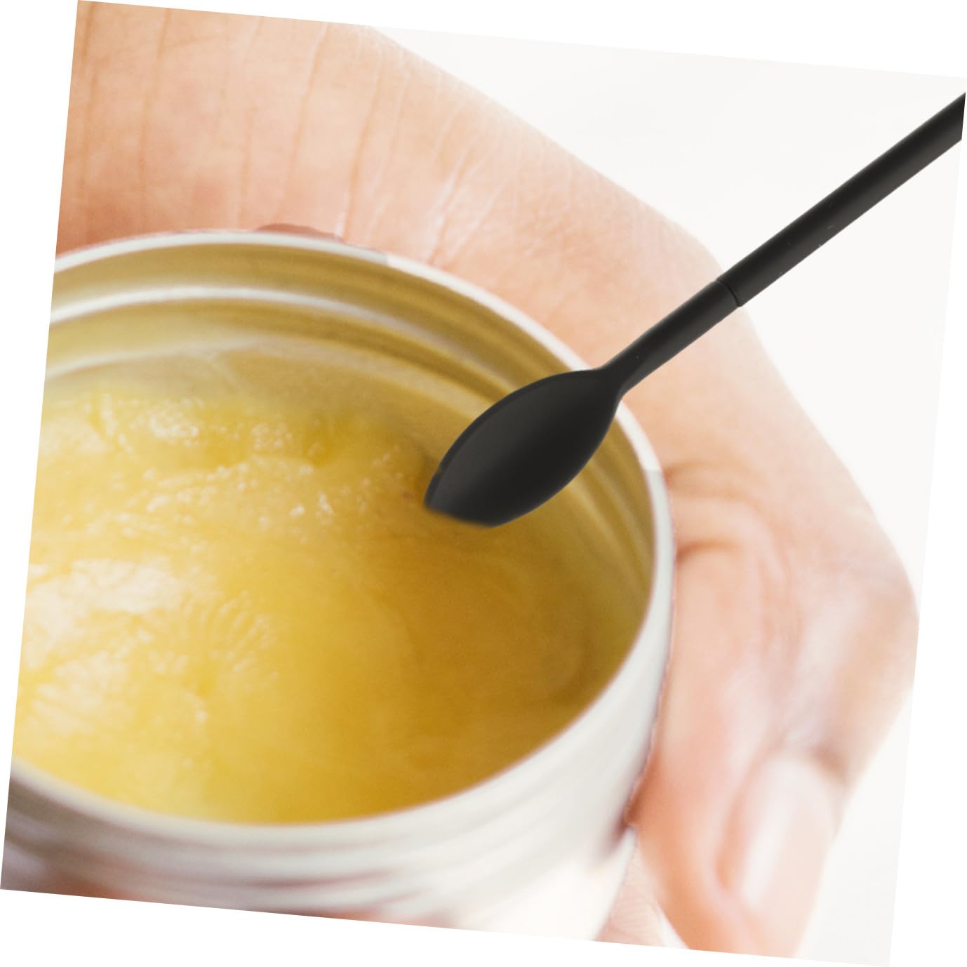 BESPORTBLE Set Mini Spatola in Silicone e Raschietto per Cosmetici da Donna Raschietto per Burro Multiuso Manico Ergonomico Utensile da Cucina Pratico per Ristoranti e Panetterie