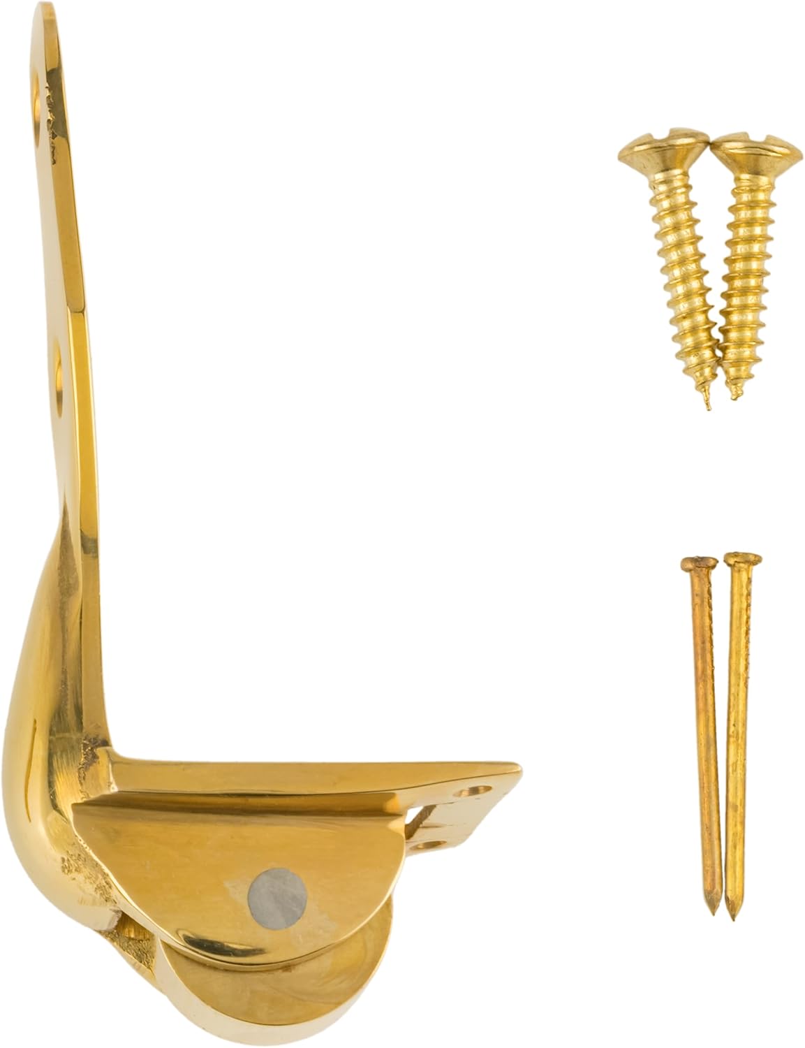 Brass Trunk Roller or Caster | Wheel for Steamer Trunk, Cedar Chest, Box | VT2-B