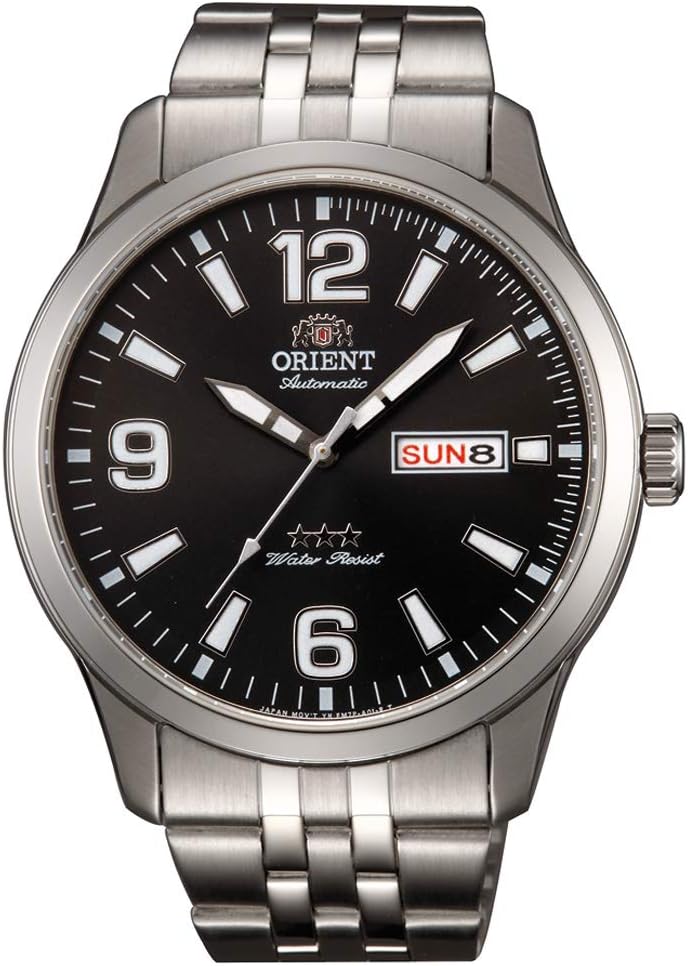 Orient Mens Analogue Automatic Watch with Stainless Steel Strap RA-AB0007B19B