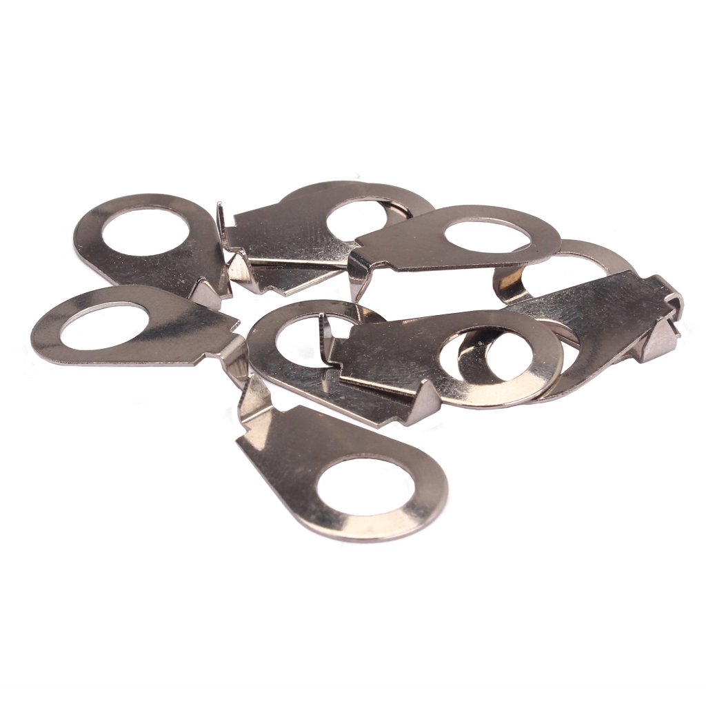 Knob Pointers Compatibile Gibson Manopola Di Controllo Posizione Puntatore Per Potenziometro 10 Pezzi Per Chitarra Elettrica - cromo