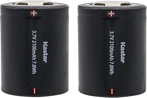 Kastar Paquete de 2 baterías de repuesto para estabilizador MOZA Air Cross, estabilizador de cardán MOZA AirCross, cardanes Moza AirAirCross,