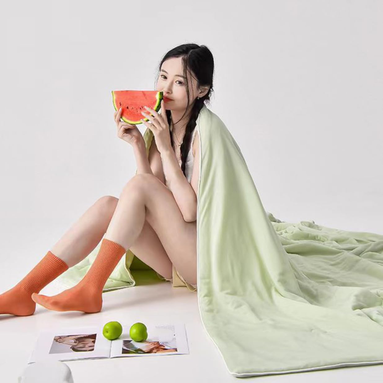 Amazon｜SCTX 羽毛布団 夏用 ダウンケット シングル 夏布団 夏用羽毛