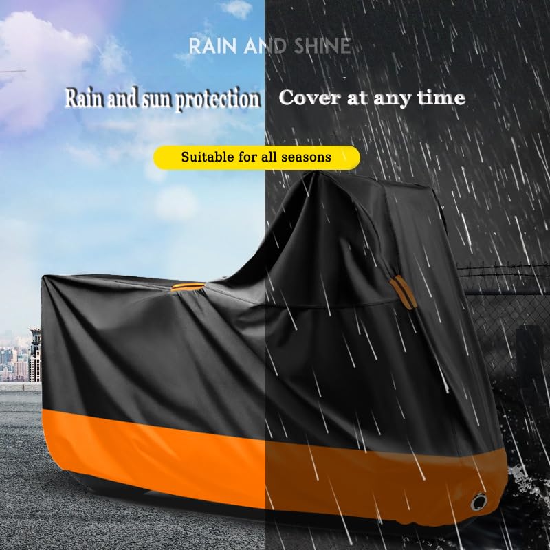 Fundas para Moto para Triumph Bonneville Speedmaster 2018-2024, Cubierta Moto Exterior Protectora Prueba de Sol Lluvia Polvo Viento Nieve, Todas Las Estaciones Durable Cubre Moto