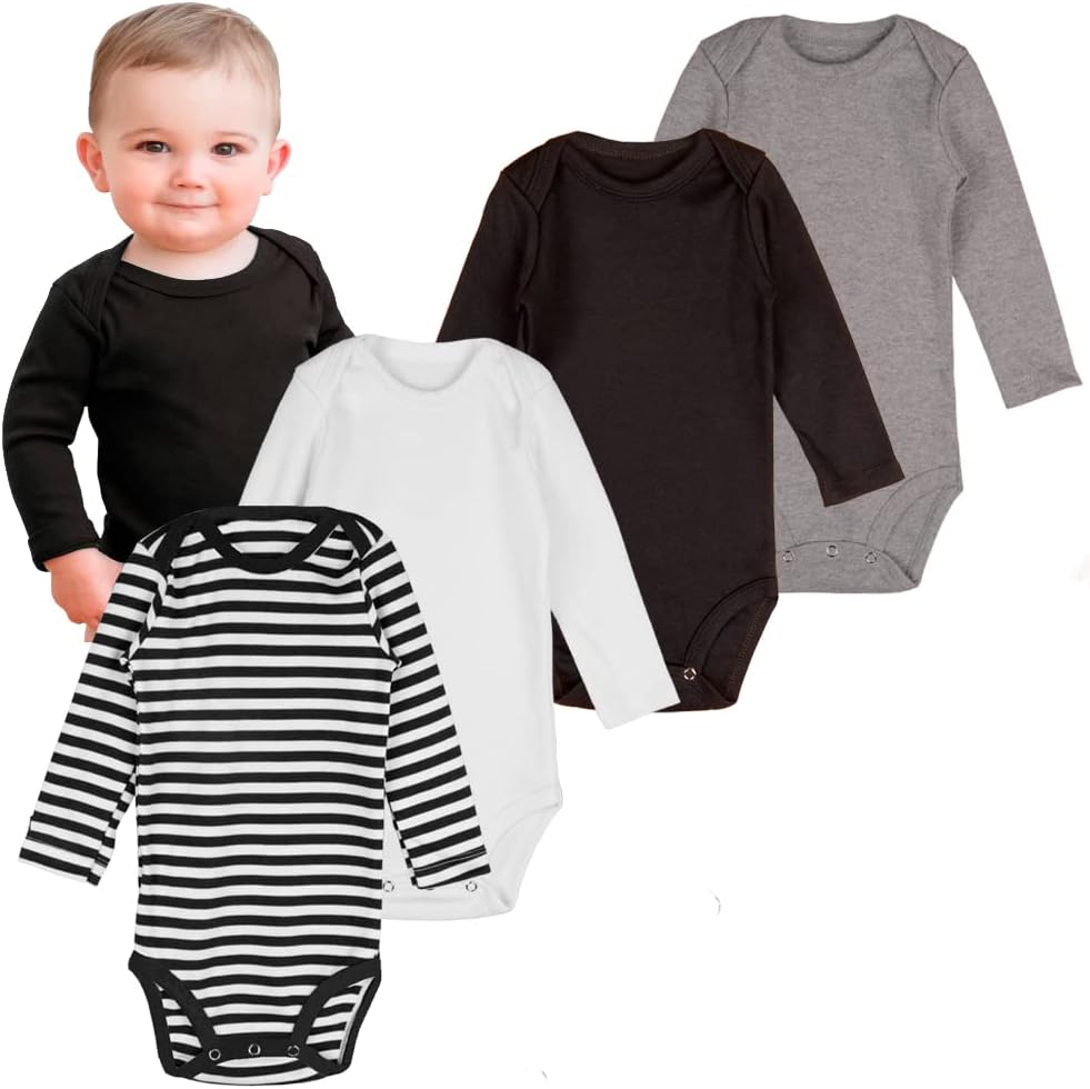 Body Bebe Kit Liso Algodao Premium Minimalista Tipo Carters em promoção! Veja a oferta e mais achadinhos de Bebês Hoje é o melhor dia para comprar Body Bebe Kit Liso Algodao Premium Minimalista Tipo Carters com aquele preço maroto! Promoção! Aproveite a oferta!