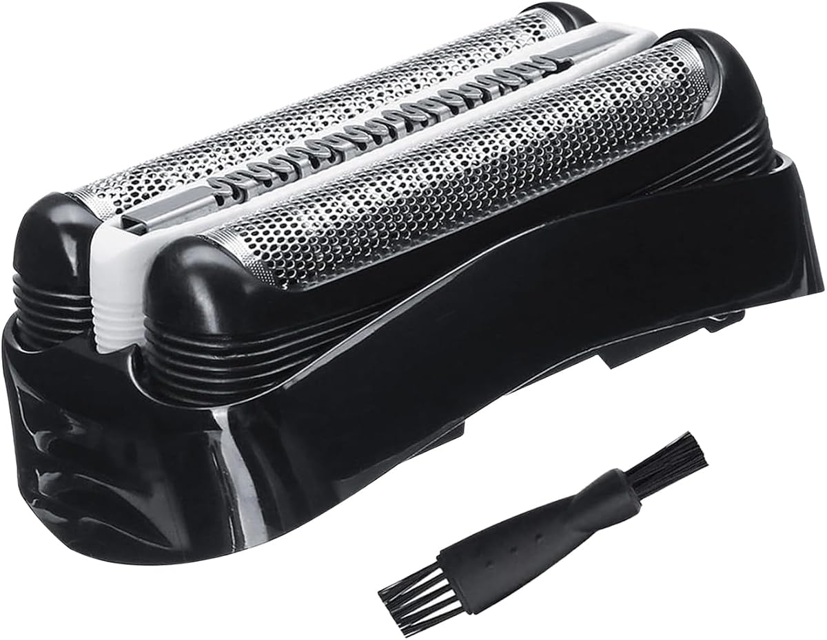 Vervangende scheerkoppen 32B compatibel met Braun Series 3 scheerapparaten - compatibel met Braun Series 3 3040s, 3010s, 310s, 3000s, 3050cc, 3080s, 390cc en meer, zwart