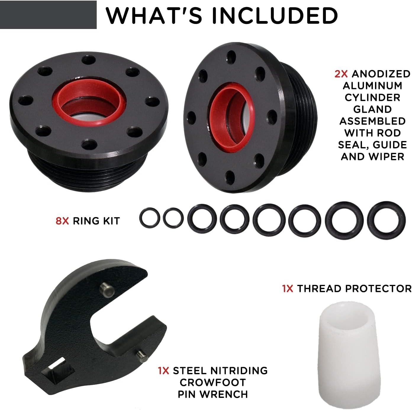 Nеw Dеаl HS5157/HS5167 Hydraulic Cylinder Seal Kit with Pin Wrench - Compatible with Seastar Hydraulic Steering System