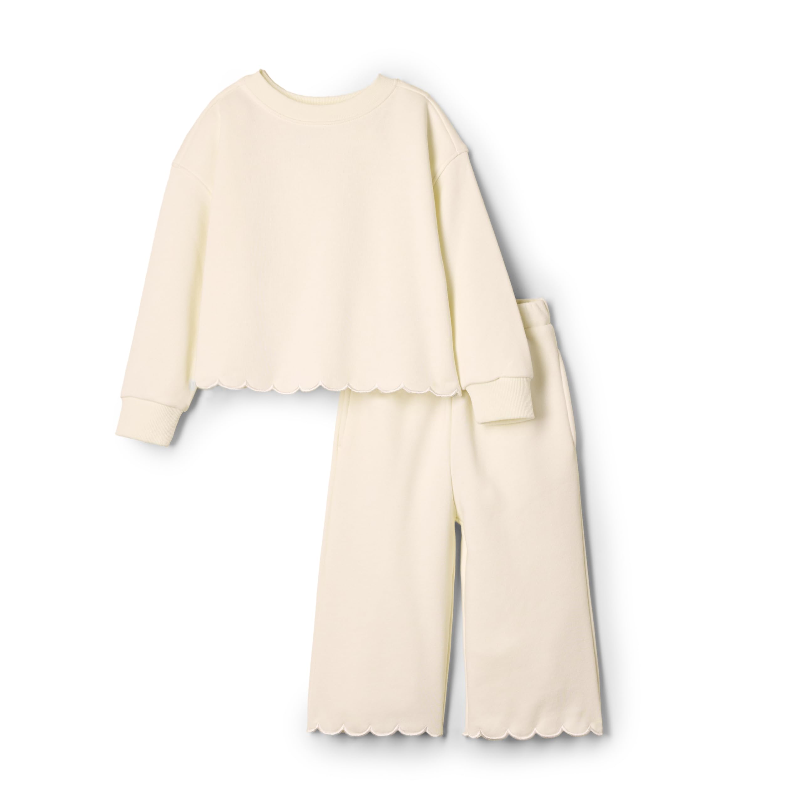 Amazon Essentials Baby - Mädchen Set aus Hose und Oberteil aus French Terry