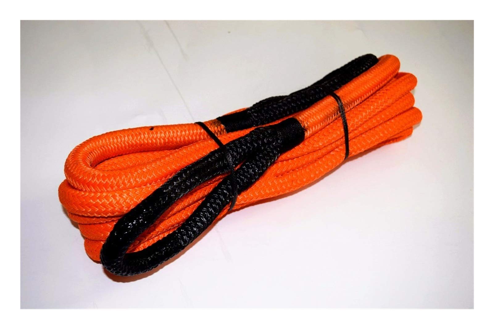 19 mm * 9M 3/4 Pulgadas Cuerda cinética de 30 pies, Cuerda Remolque, recuperación Nylon Trenzada Doble, Cable cabrestante sintético,Alta Resistencia a la Rotura(Rot)