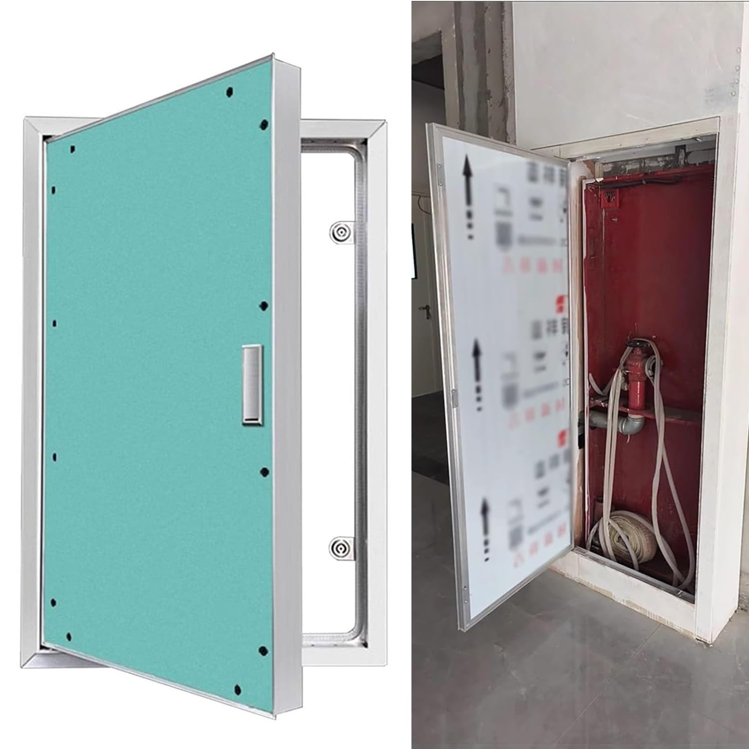 Ouverture de maintenance encastrée 60x120 cm pour plafond de cuisine