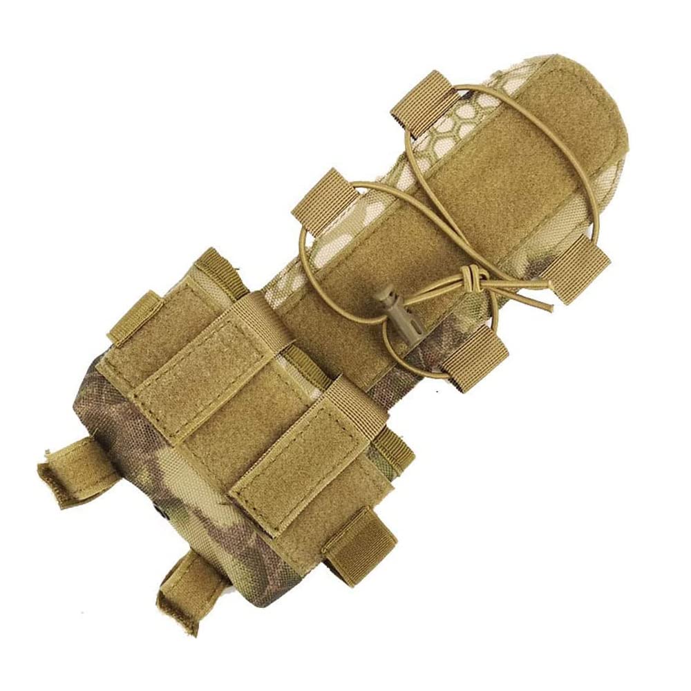 Tactical MK2 Helmet Battery Pouch Counterweight Bag Helmet Balance Weight Bag for Fast Helmet Airsoft Helmet Accessory