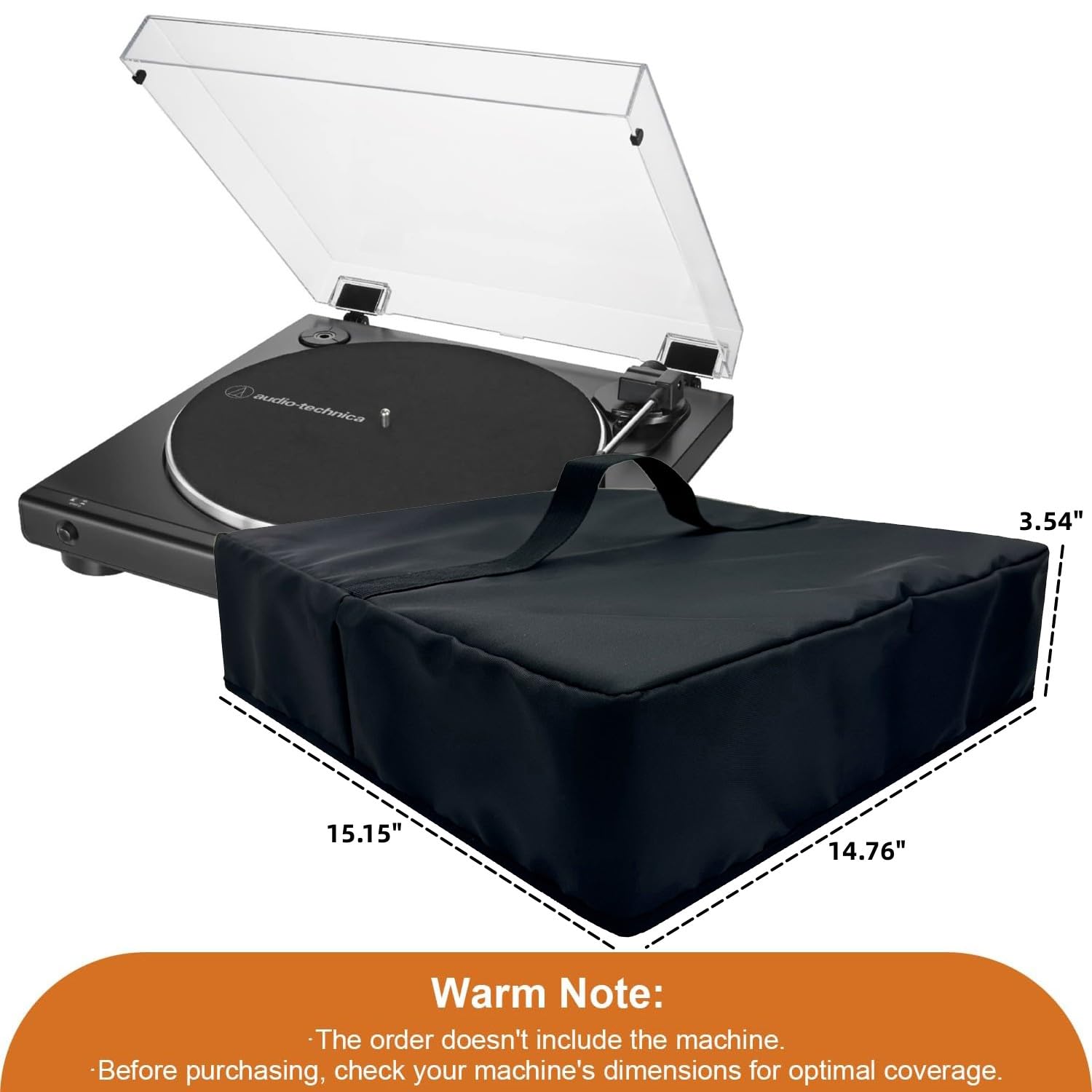 Funda Antipolvo Para Tocadiscos SEWACC ¡Protege Tu Vinilo Y Equipo!