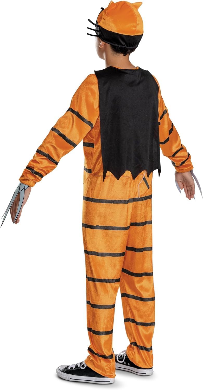 Disguise Boys' Dog Man Cat Kid Costume, Oficially Licensed Halloween Costume for Kids