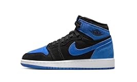 Youth Air 1 Retro High Og Gs Royal Reimagined - Black&sol;Royal Blue-White - Size 6Y