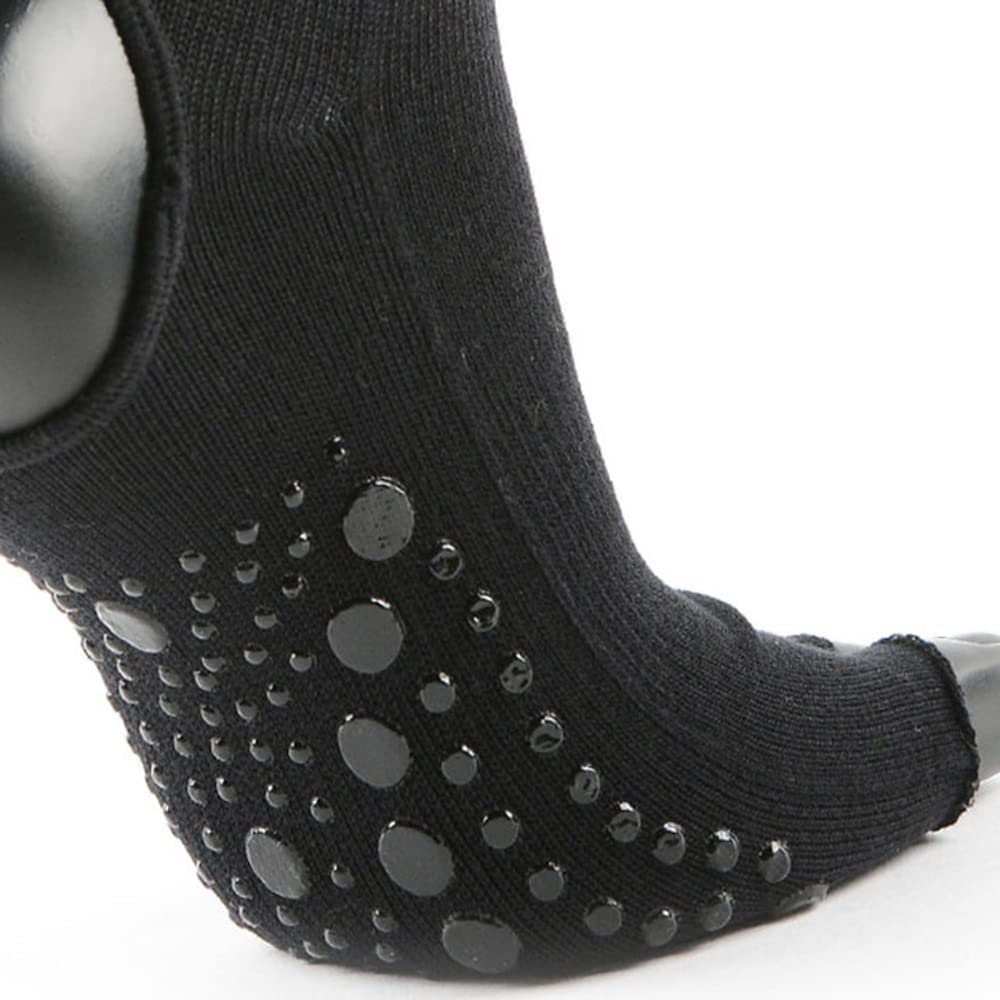 2Pair Agarre Antideslizante Sin Dedos Calcetines De Yoga Sin Dedos Desnudos Calcetines De Yoga Sin Tirantes