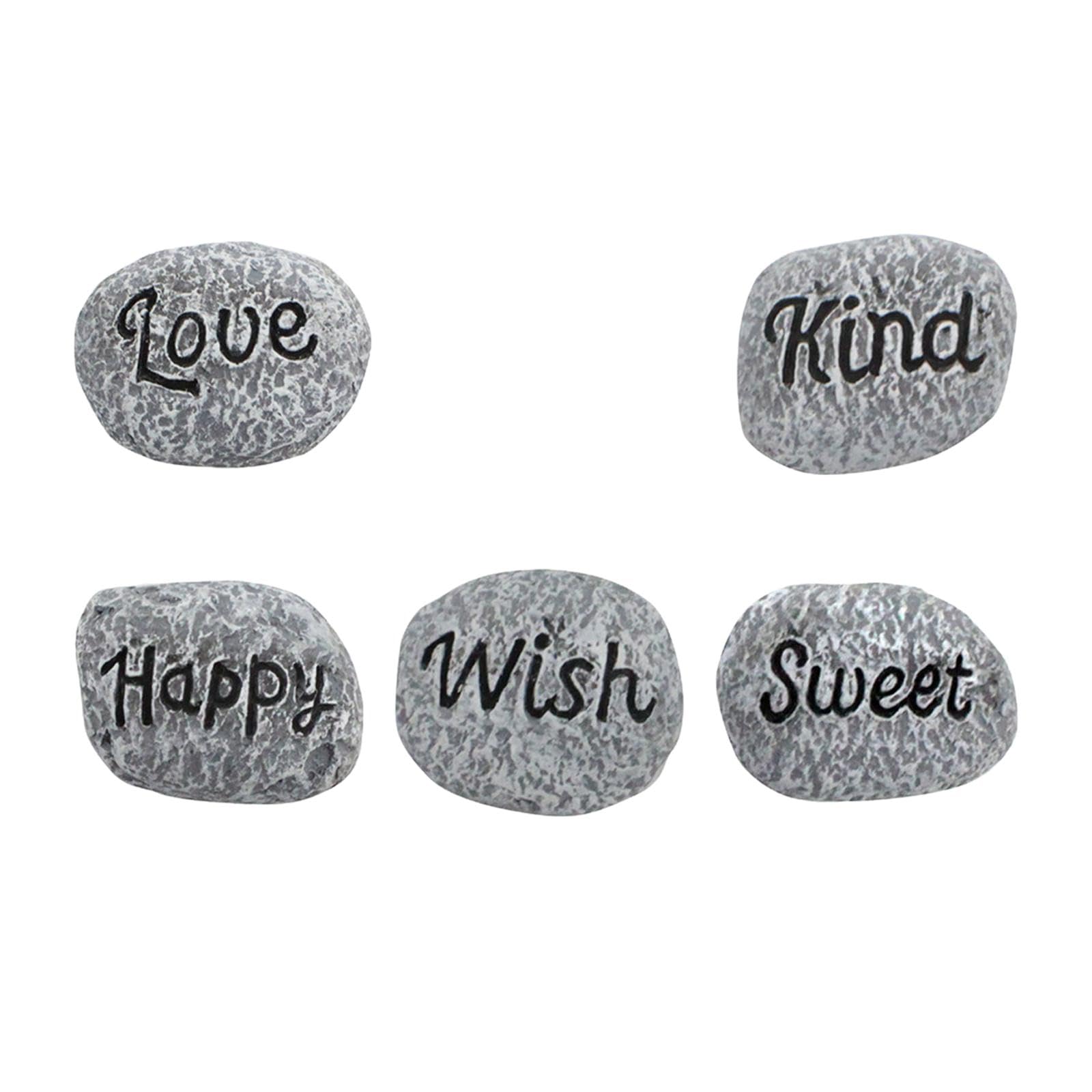 MYADDICTION Small Stones Potted Decor Mini Potted Paving Stones for Courtyard Decoration-image-17
