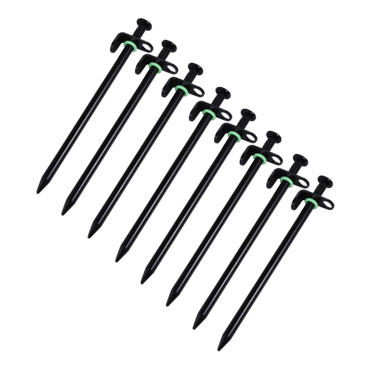 Clavos para Tienda de Campaña HANABASS Estacas de Exterior para Suelos Duros de Camping