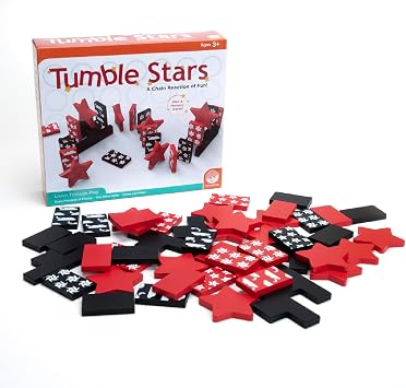 MindWare Tumble Stars Dominoes Kids Games | Fun Games for Kids 3 Year Old and Up