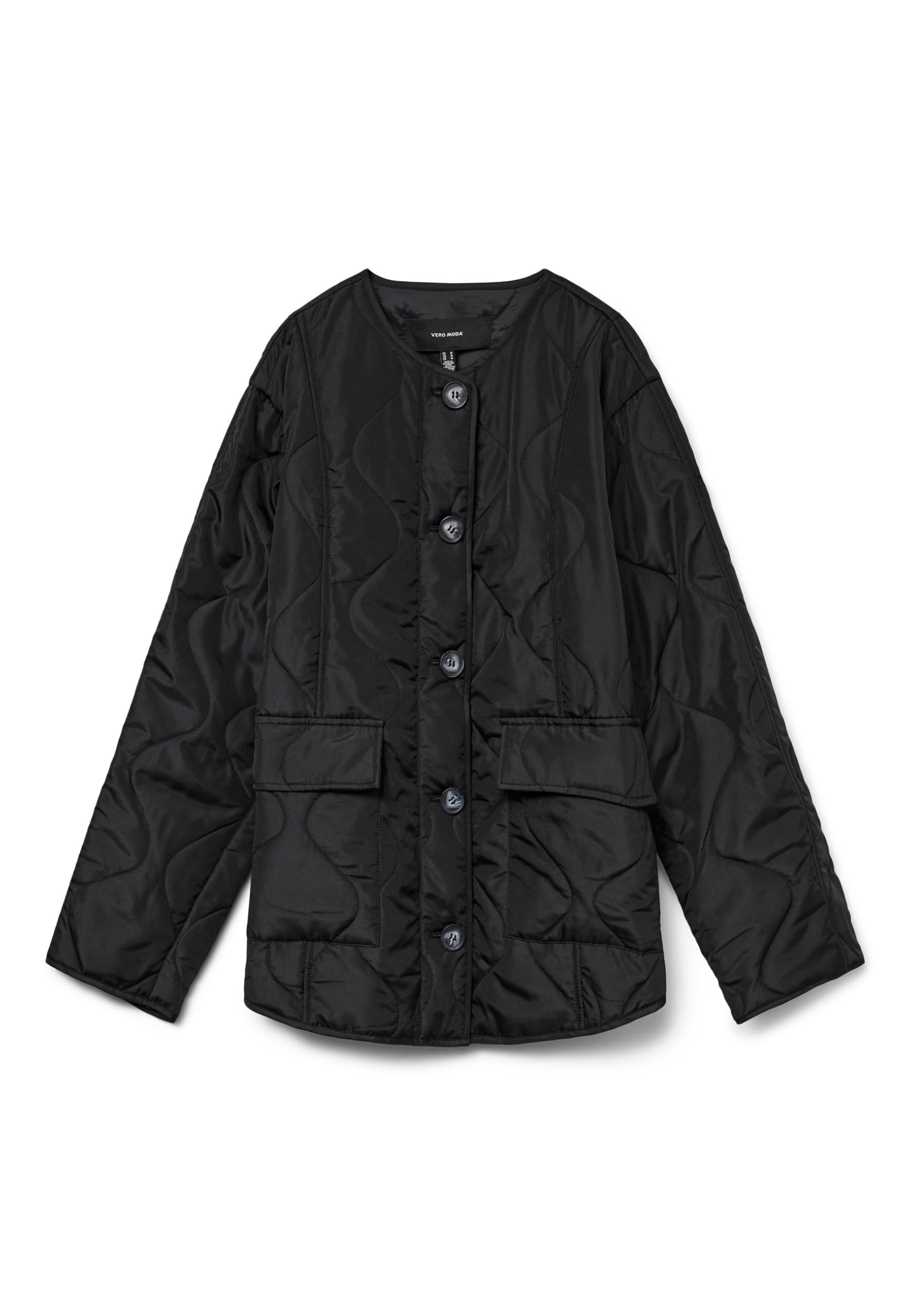 VERO MODA Quilted Jacket VMMILLIE Quilted Jacket L, Black, L