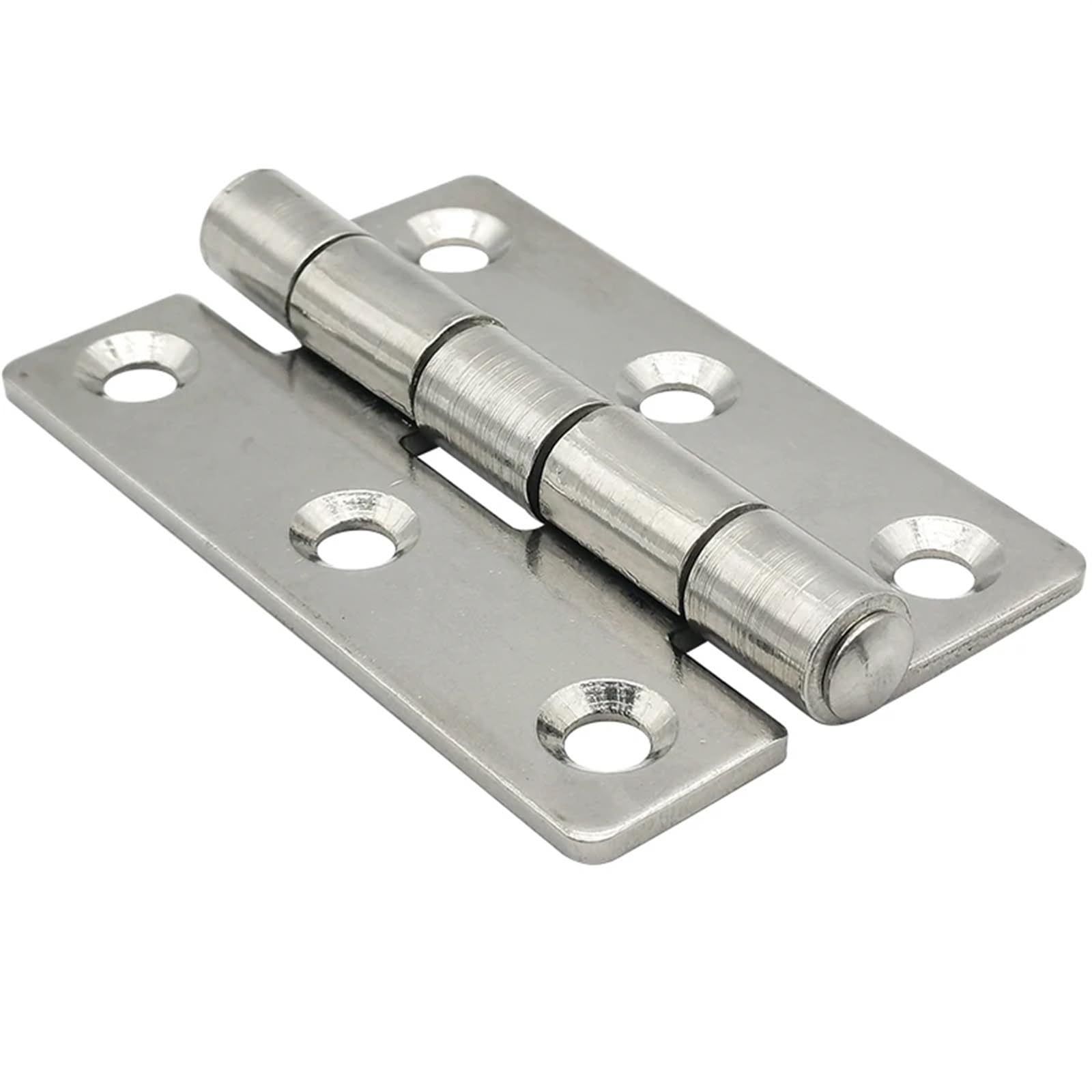 CL253 304SS Bisagra plana de 4 orificios for gabinete eléctrico 1 pieza(CL253-3 Mirror Light)