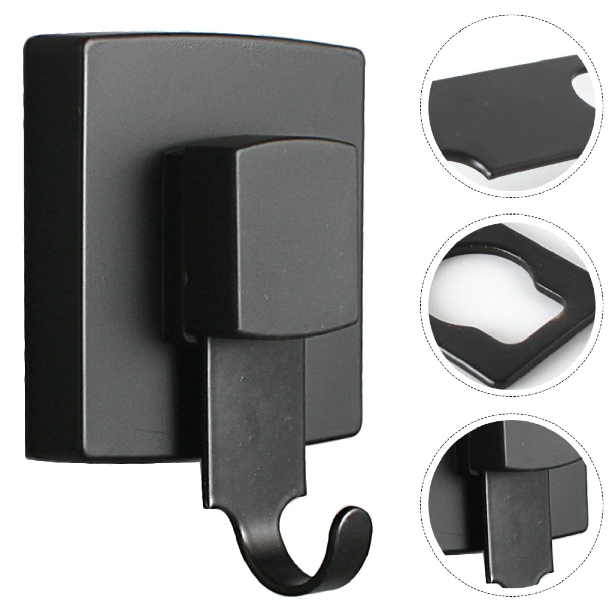 Housoutil 3 Ganchos De Acero Inoxidable Para Pared Sin Taladros Sin Marcas Para Baño Cocina Armario Y Oficina.