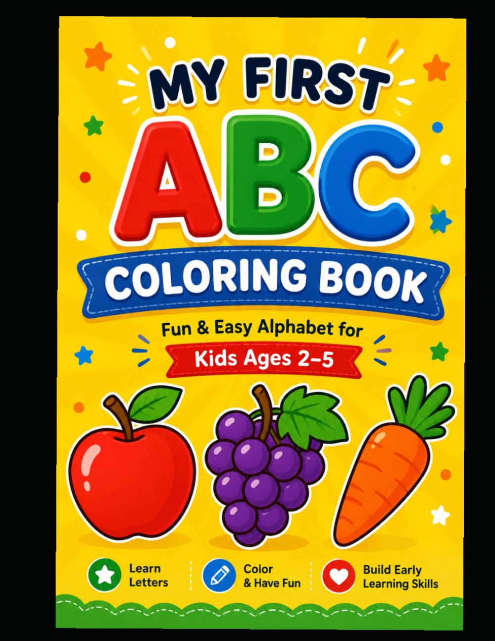 My First coloring book: ABC