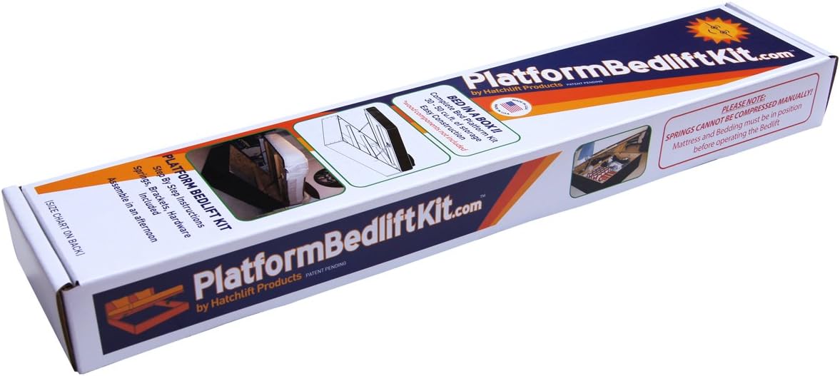 Platform Bedlift Kits PBLK-Queen DIY Under Bed Storage Kit