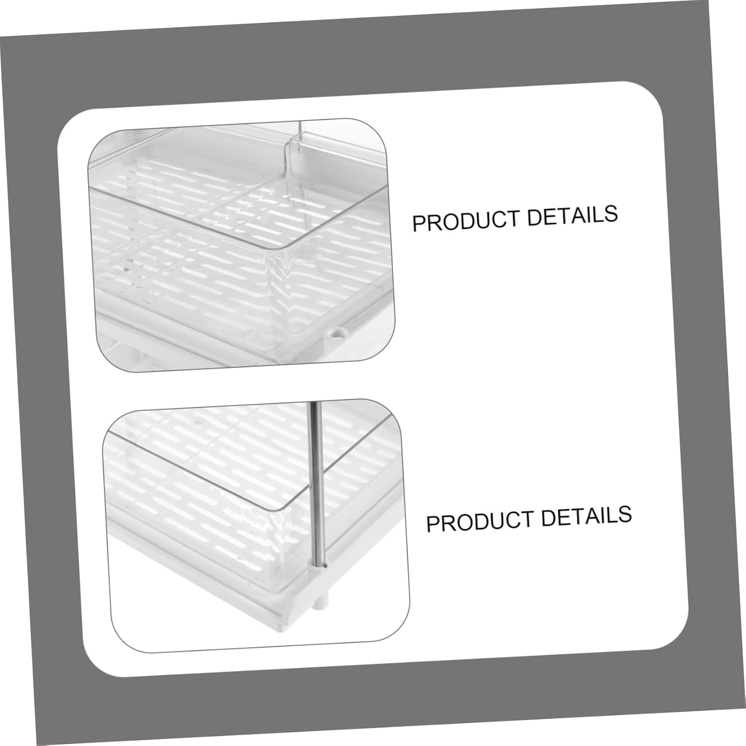 PRETYZOOM Bathroom Shelf Heavy Duty Storage Rack Kitchen Bathroom Accessories Holder