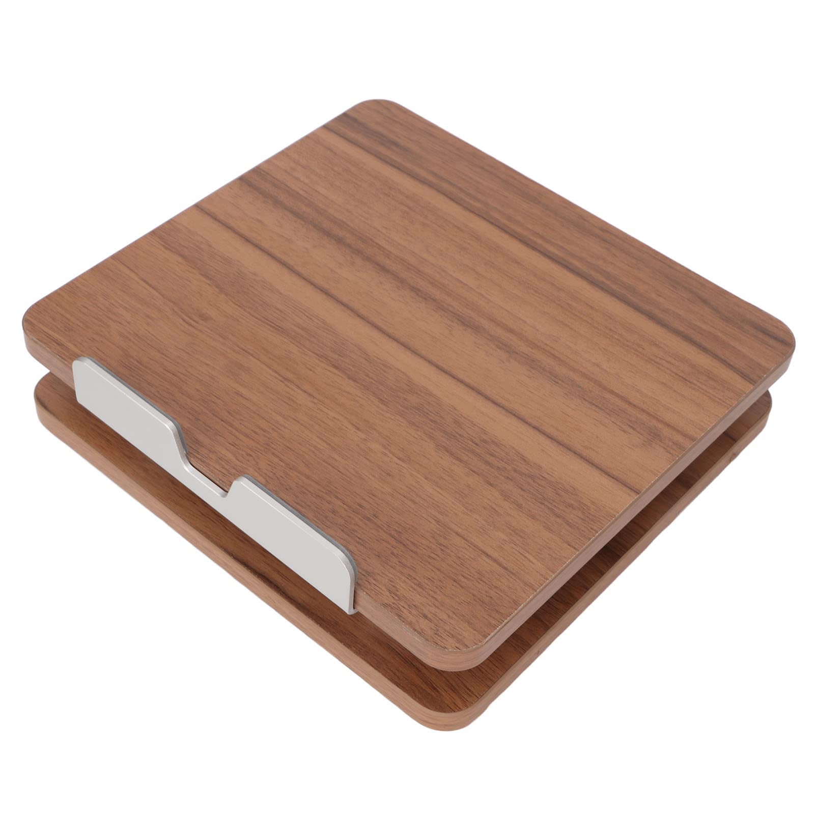 Supporto per Laptop in Legno, Supporto per Libri Regolabile, Altezza e Angolo Personalizzabile del Laptop Riser, in Lega di Legno Profondo in Lega di Alluminio, per i Telefoni