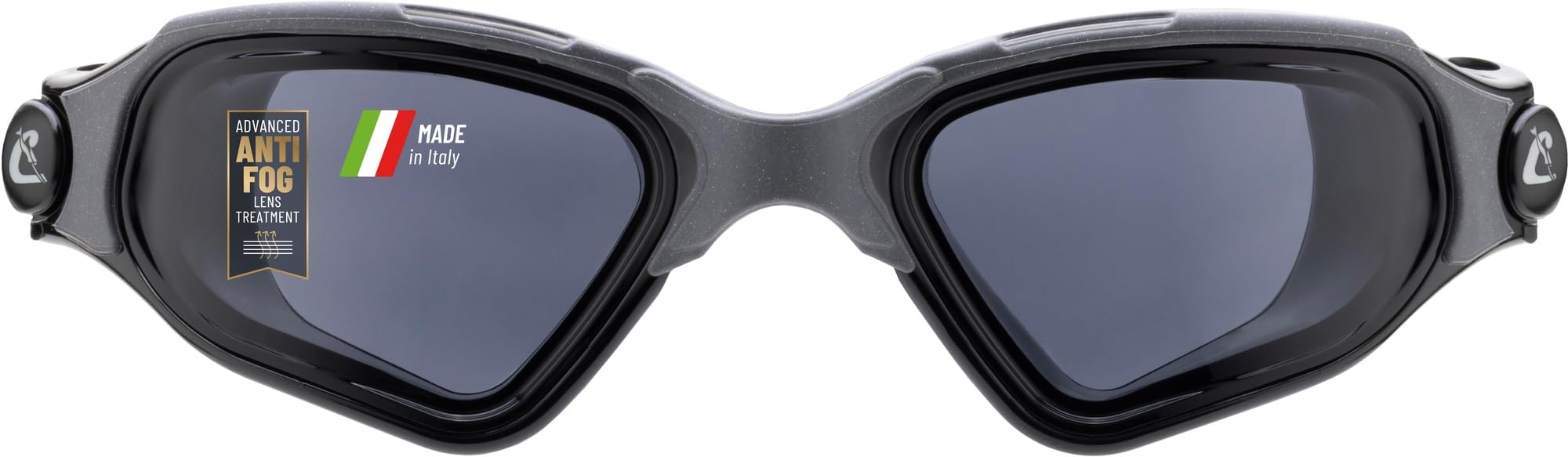 CRESSI Clear Eyes Goggles - Occhialini da Nuoto Unisex In Puro Silicone con Trattamento Molecolare Antiappannamento delle Lenti, Taglia Unica