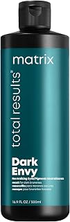 Matrix Toning Hair Mask, Dark Envy, For Red Undertones in Dark Brown or Black Hair, Cool, Glossy Finish, Color Depositing, Salon Hair Mask, 500ml (Packaging May Vary)