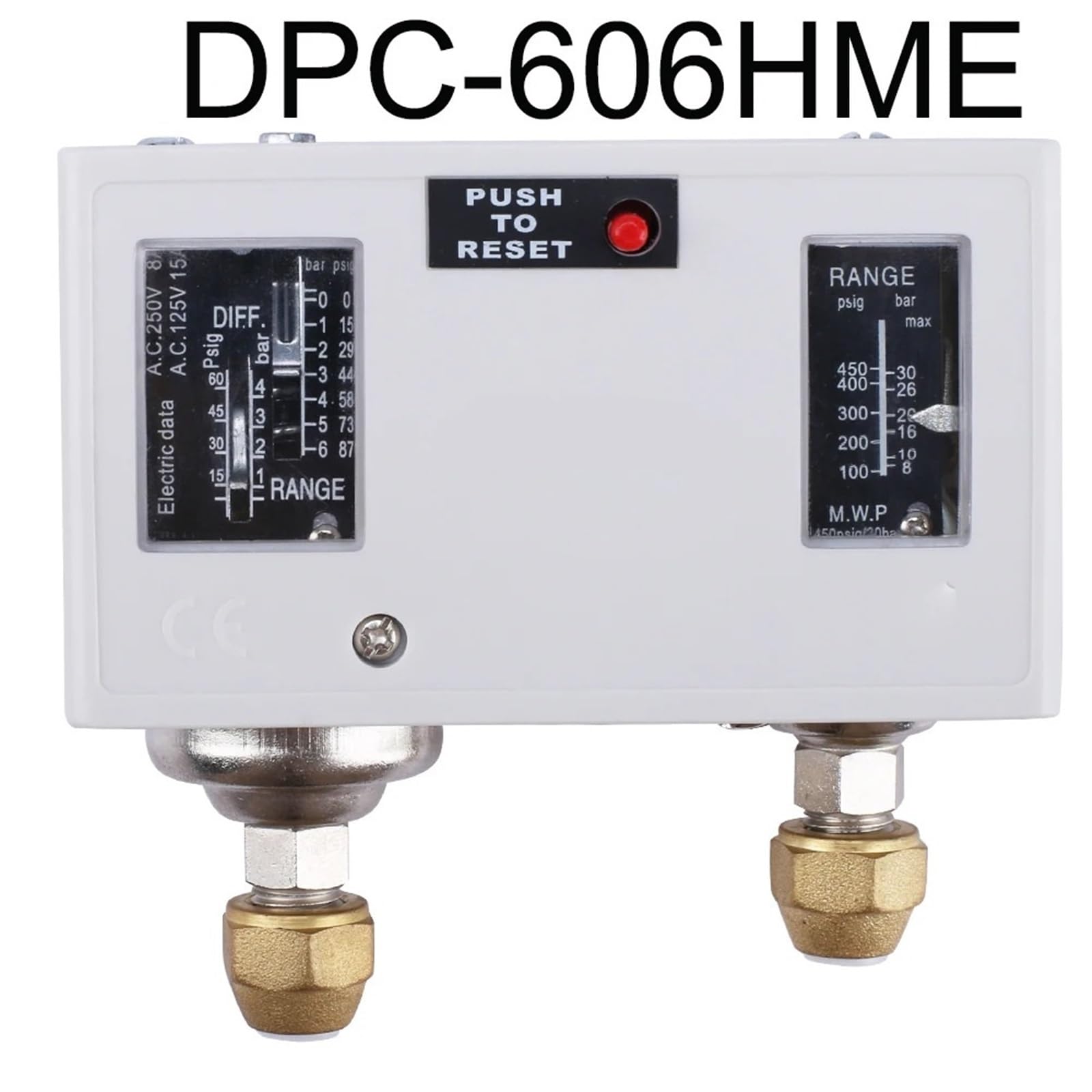 Automatyczny elektroniczny wyłącznik regulatora ciśnienia wody Cyfrowy regulator ciśnienia sprężarki pompy wodnej(DPC-606HME)