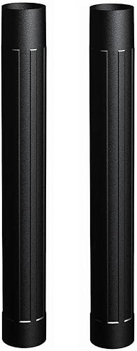 Vacmaster Varitas de extensión de 2 12 pulgadas, 2 unidades (1 paquete), V2EW, color negro