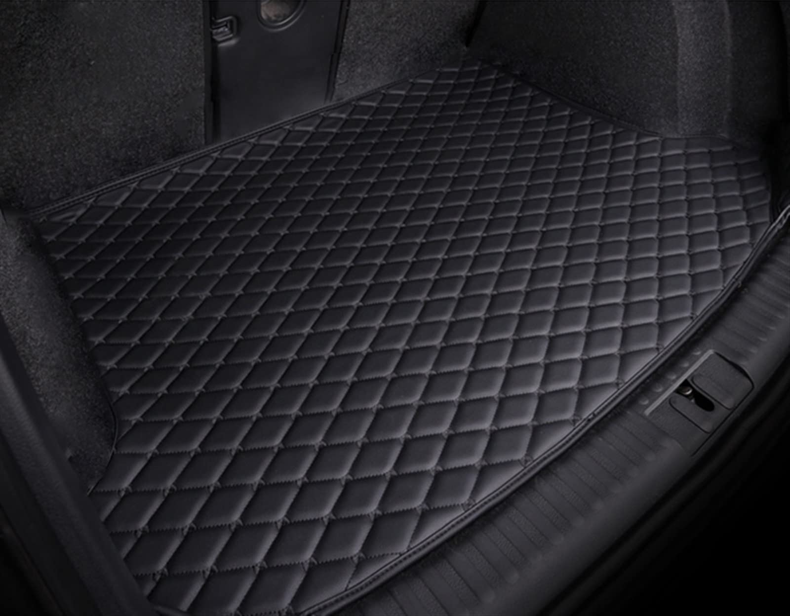 Tapis coffre voiture pour BMW X4 G02 liner intérieur noir
