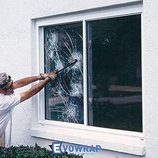 Luxico Clear Safety & Security Window Film (Anti Shatter Glass Protection) 76cm x 3 metre roll