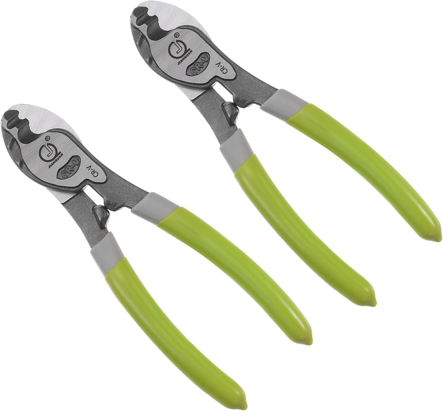 HARFINGTON 2pcs 6-Inch Cable Cutter Industrial Strength High Leverage Electrical Wire Cutters for Aluminum, Copper, Wire, Communications Cable