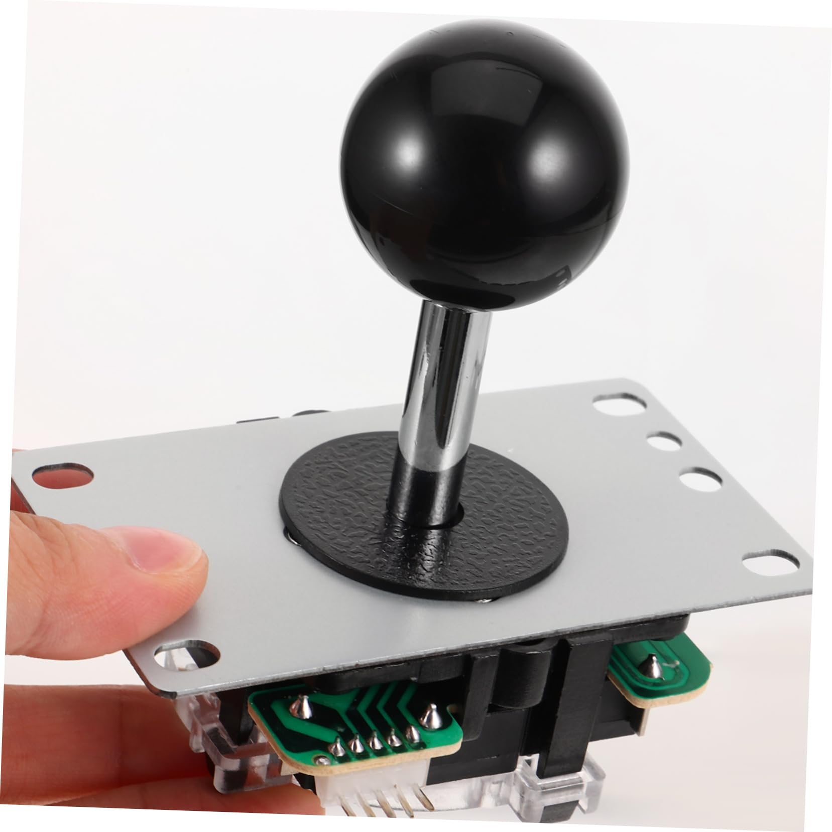 YARNOW Joystick Nero Simulatori di Gioco Game Conter Sticks Joystick di Ricambio per Console di Gioco Scheda di Circuito ABS