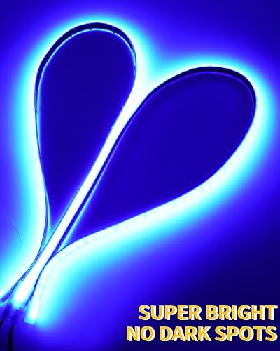 Miniatura 5 de YM E-Bright Tira de luces LED para coches, barcos, motocicletas, carrito de golf, interior, exterior, cortable, bajo el agua, IP68, impermeable, 24