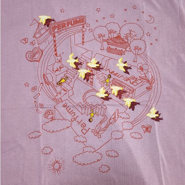 Amazon.co.jp: Perfume 2008年 武道館ライブ PTA FC限定 Tシャツ