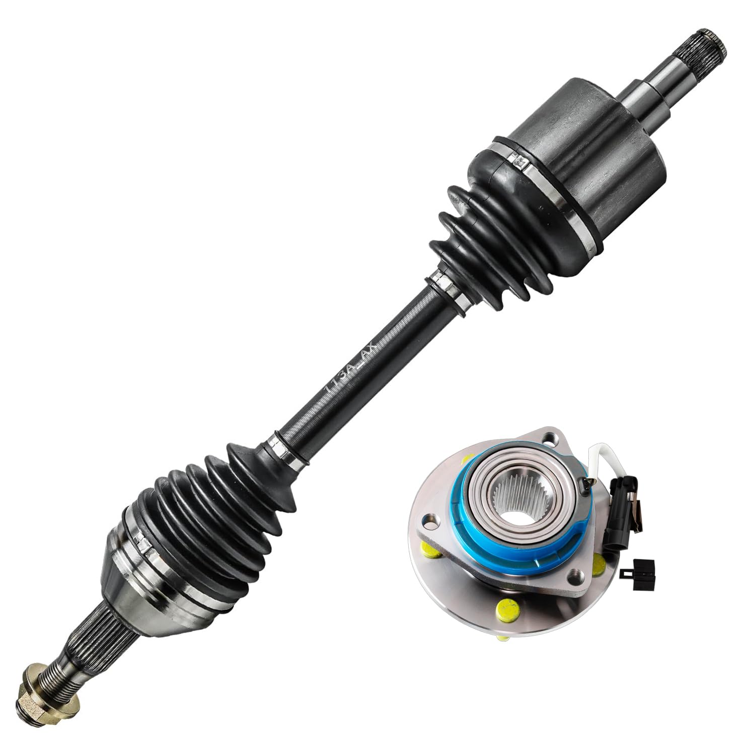 Detroit Axle - Front Right CV Axle Kit for Chevrolet Impala Monte Carlo