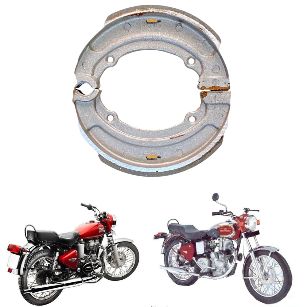 Road Religion Rear Brake Shoe Set for Classic, Bullet, Standard, Electra, Thunderbird and Machismo-picture-21