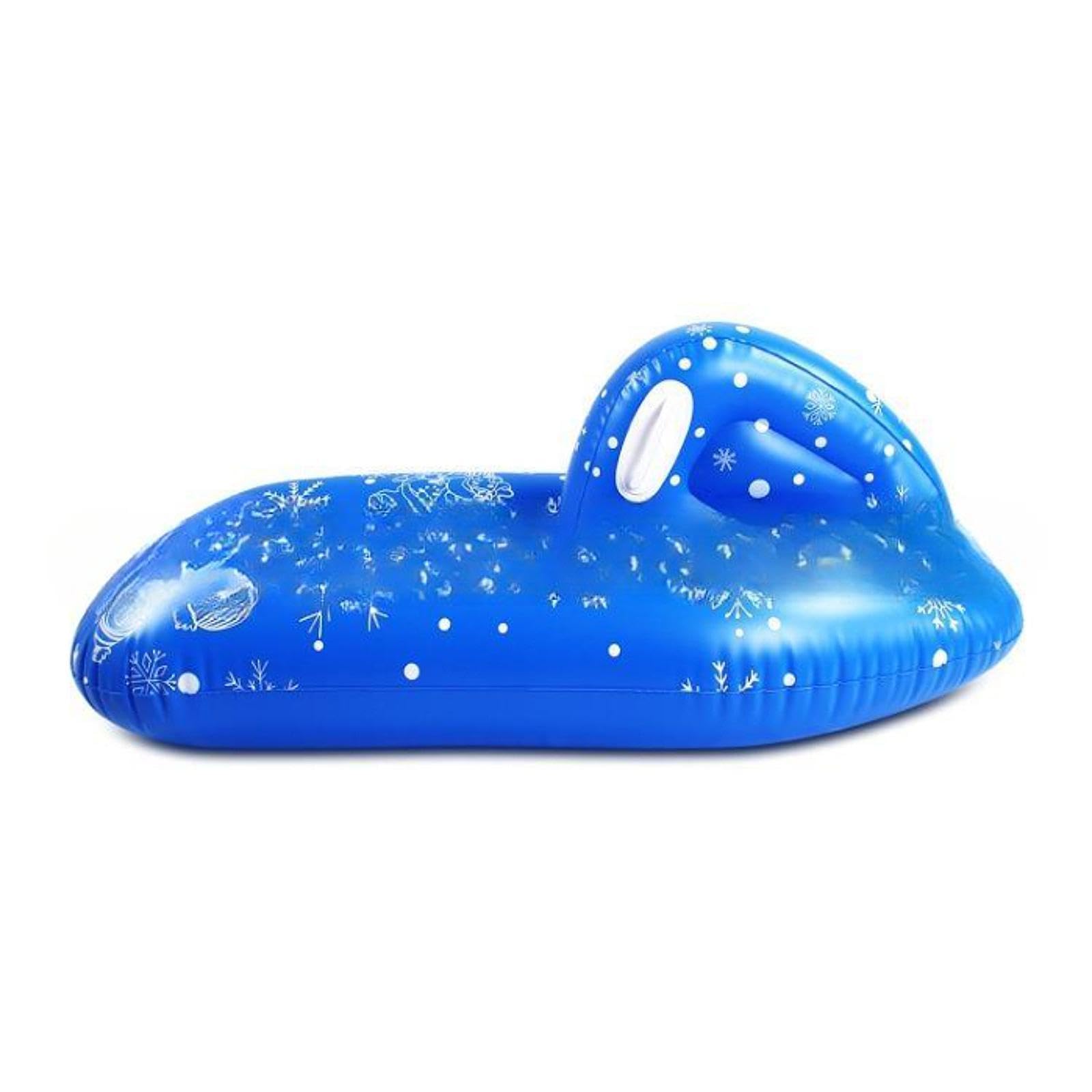Slittino Gonfiabile, Fondo Spesso con Maniglie, Giocattoli da Neve per Sport all'Aria Aperta, Scivolo,