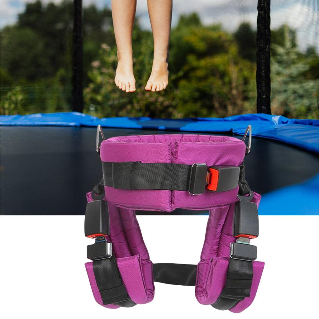 Geschützter Nylon Bungee Trampolingurt für Kinder, Lila S