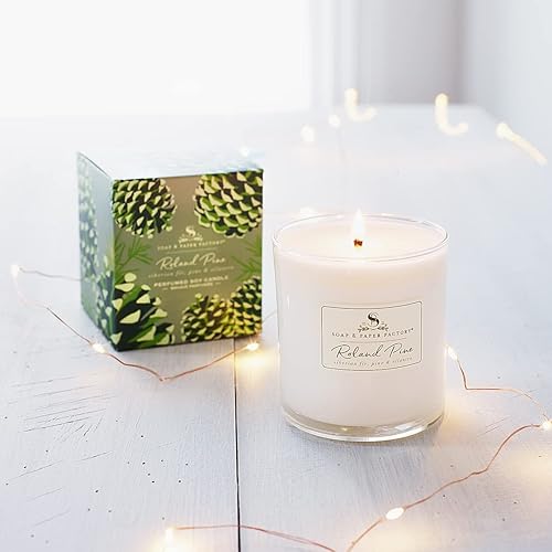 Miniatura 4 de Soap & Paper Factory Roland Pine - Vela de soja grande de 9.5 onzas