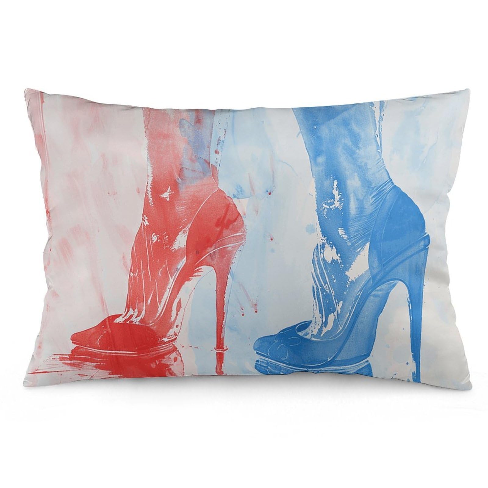 NTVOWPZO 2 Pack Decoration Throw Pillow Covers 12 "x20 Pillowcases Covers Hand Drawn Elements Pillowcases Modern Farmhouse Home Decor Sofa Cushions Covers for Couch Bed Living Room