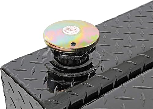 Miniatura 5 de Dee Zee DZ91741XB (80 galones) Diesel Auxiliar Combo Tanque de Transferencia y Caja de Herramientas - Aluminio Negro