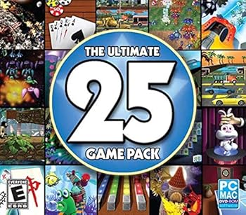 DVD-ROM The Ultimate 25 Game Pack Jewel Case Book